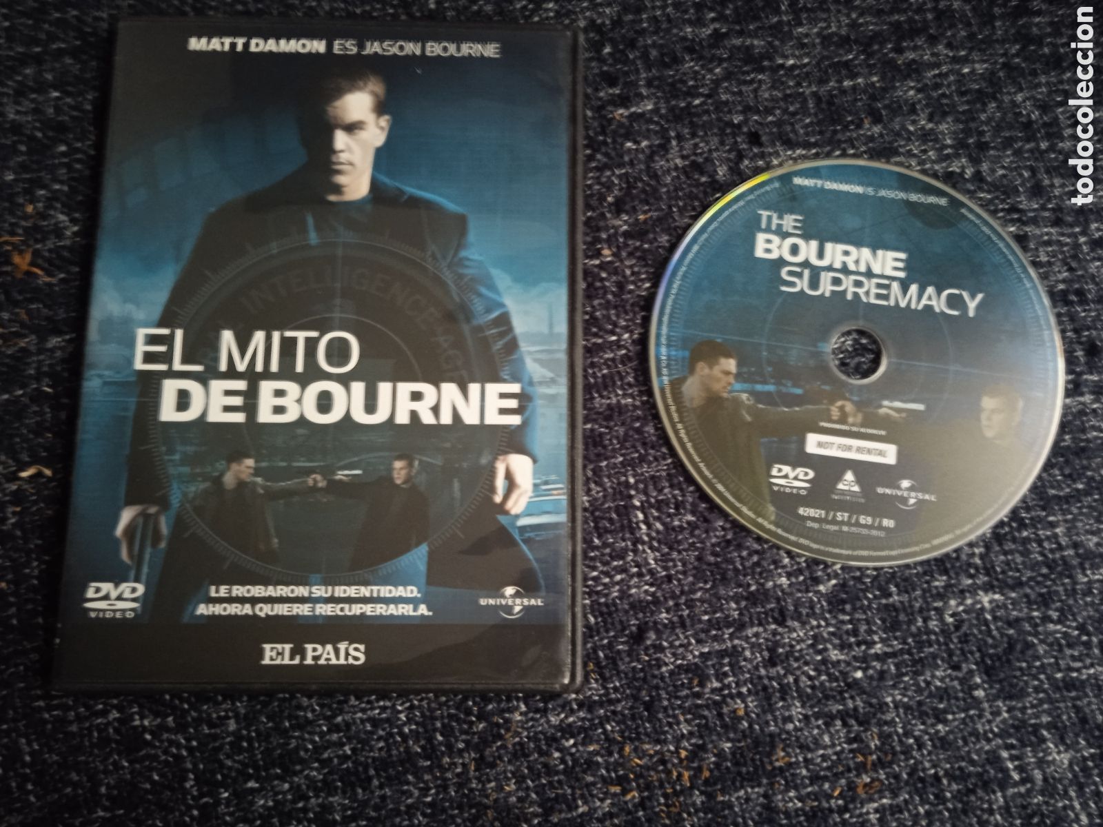 Cine: DVD EL MITO DE BOURNE - MATT DAMON