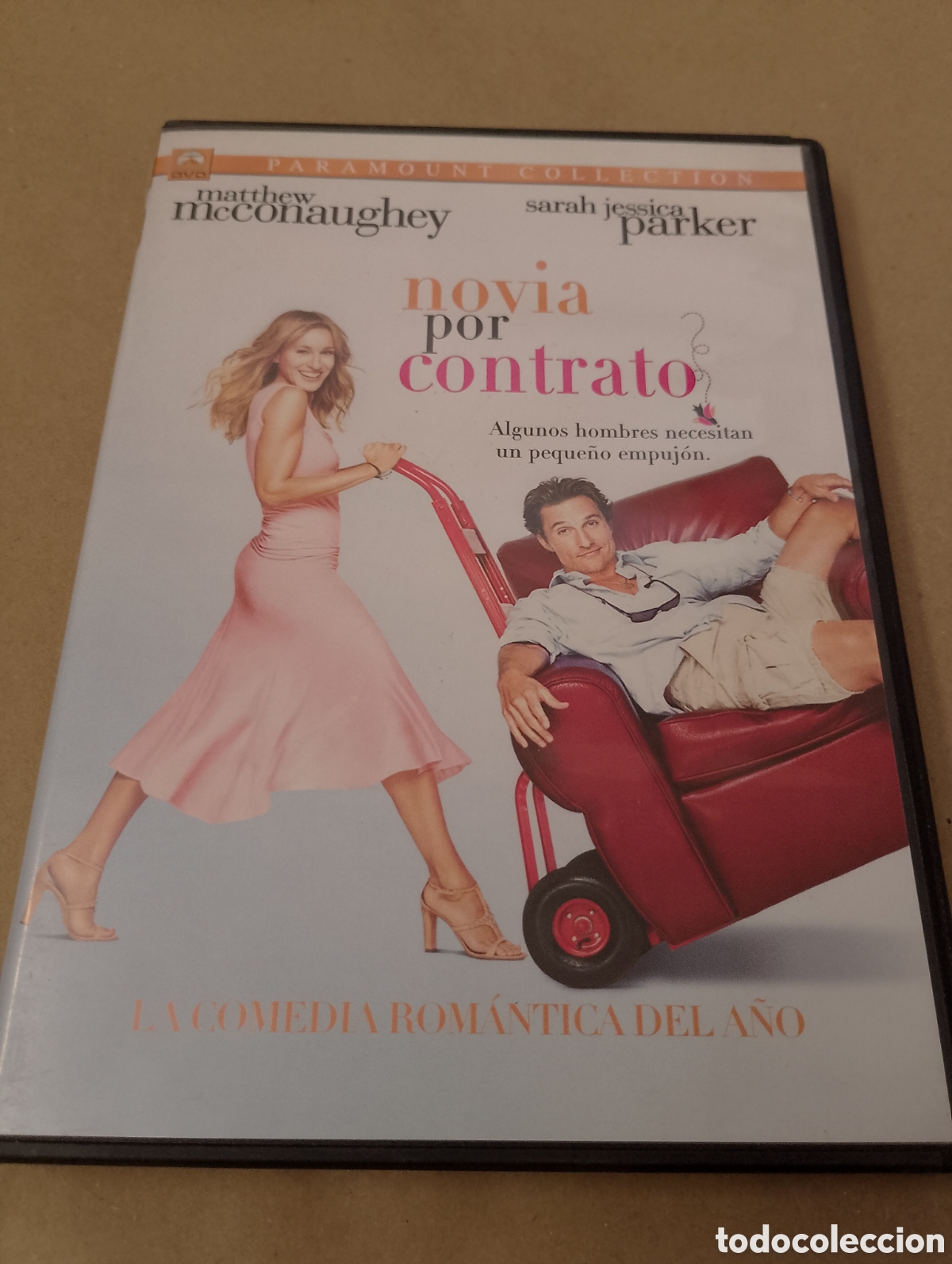 Cinema: Dvd. Novia por contrato. Con Matthew McConaughey y Sarah Jesica Parker.