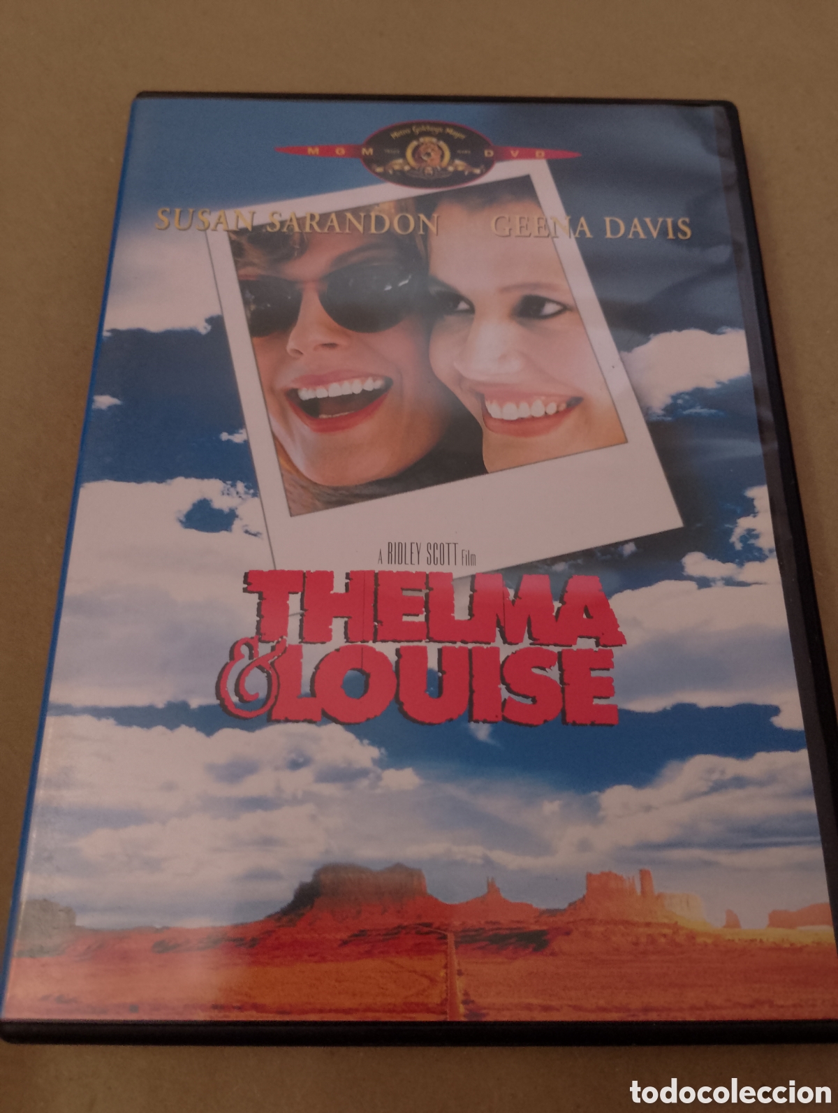 Cinema: Dvd. Thelma & Louis. Con Geena Davis y Susan Sarandon.