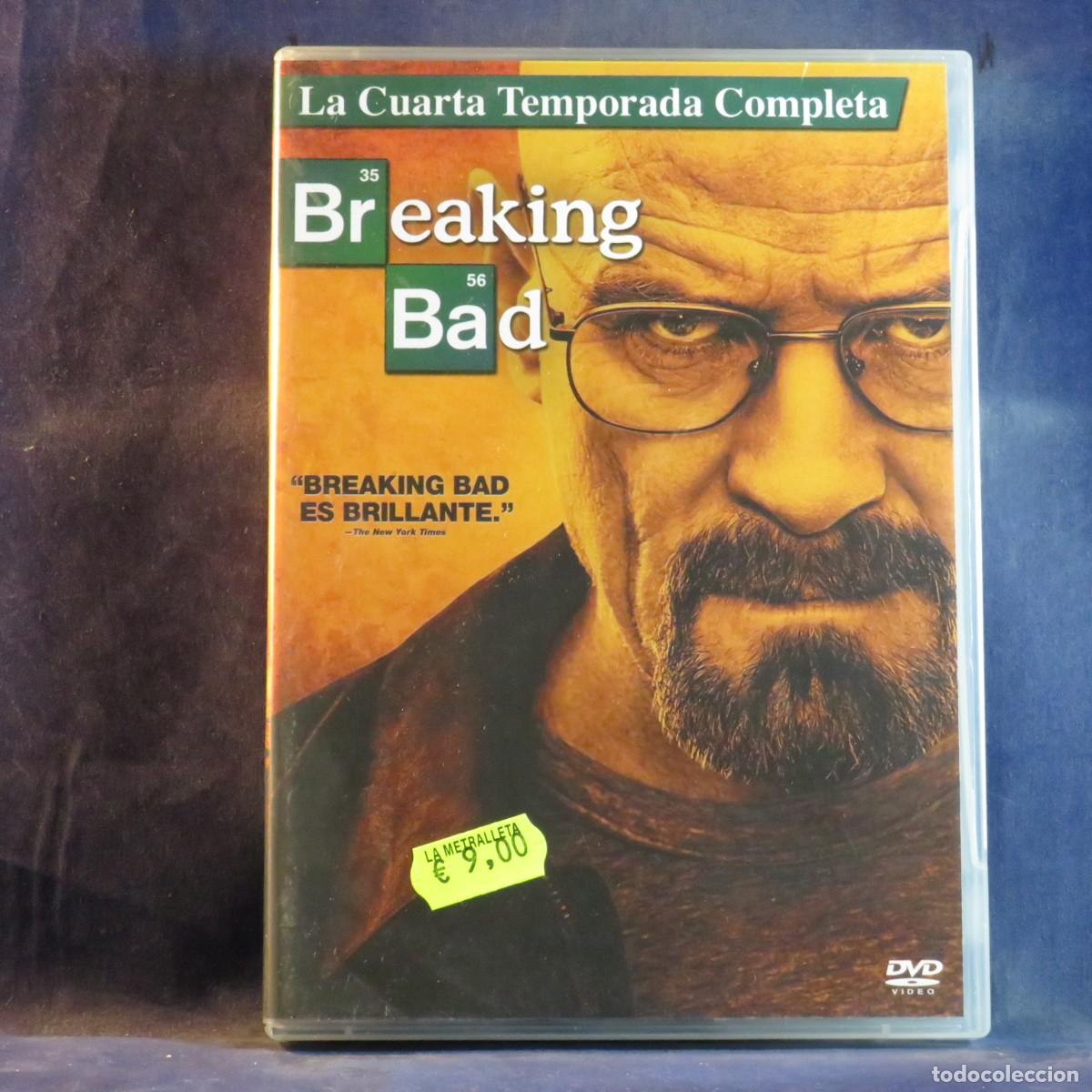 Cine: BREAKING BAD - CUARTA TEMPORADA COMPLETA - DVD