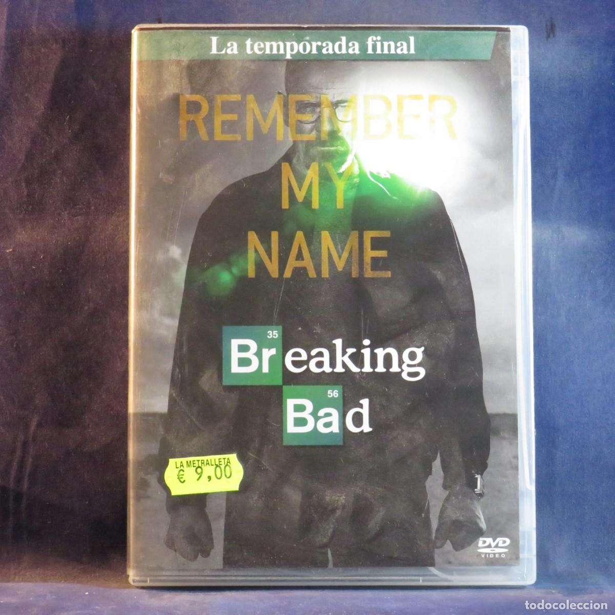 Cine: BREAKING BAD - TEMPORADA FINAL COMPLETA - DVD