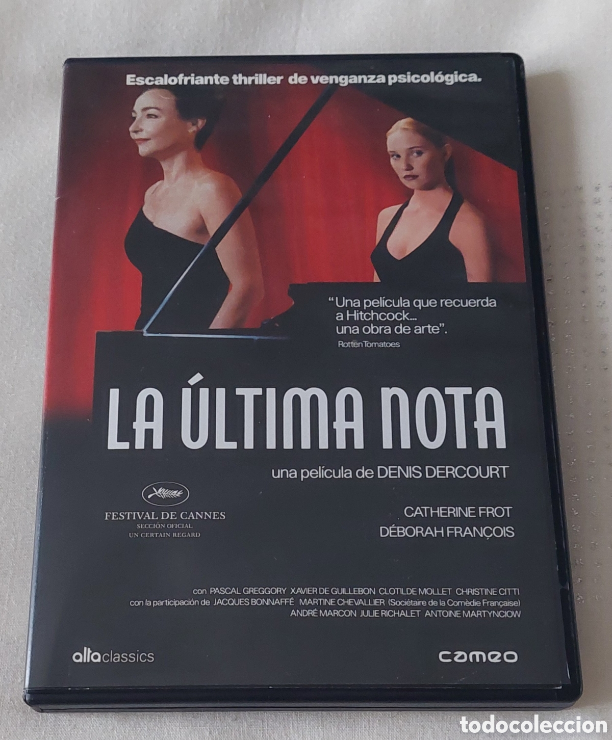 Cin&eacute;ma: Dvd La Tourneuse de pages (La &Uacute;ltima Nota)