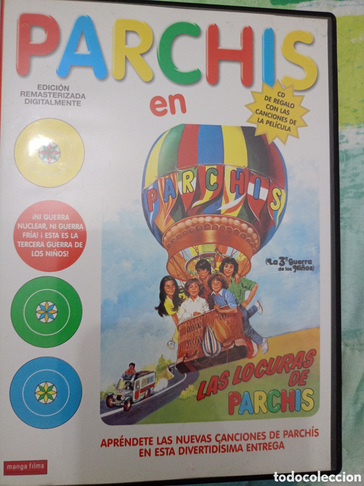 Cine: Las locuras de parch&iacute;s - Solamente el CD musical ..de ay su precio