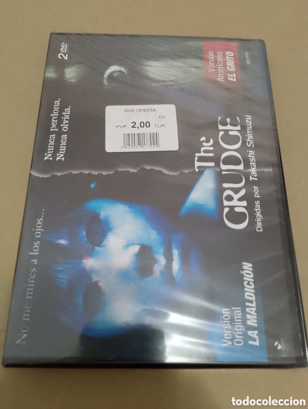 Cine: 2 dvds. The Grudge (La maldici&oacute;n + El grito). Precontado. Terror.