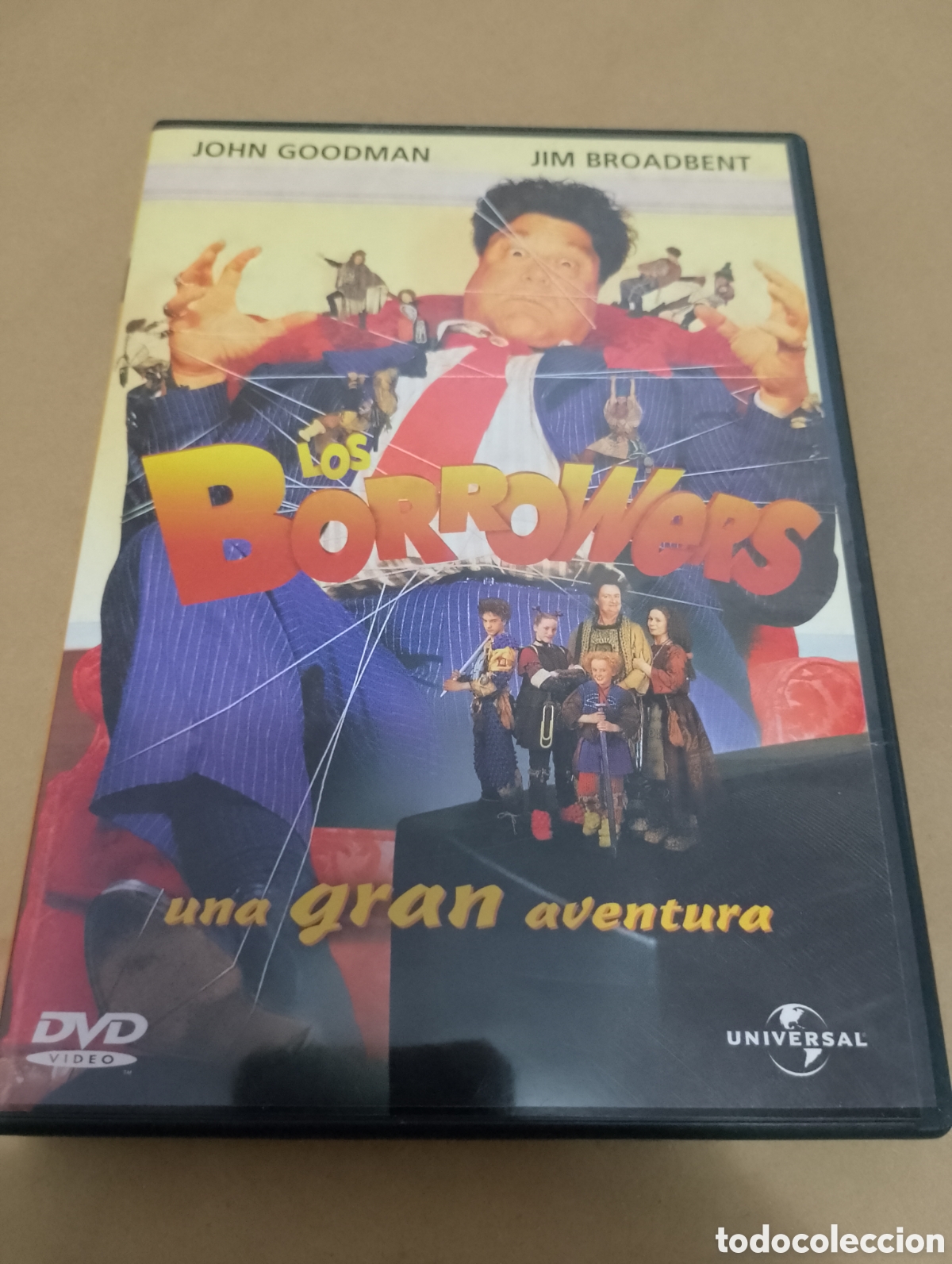 Cine: Dvd. Los Borrowers. Con John Goodman. Descatalogad&iacute;simo. Comedia de culto.