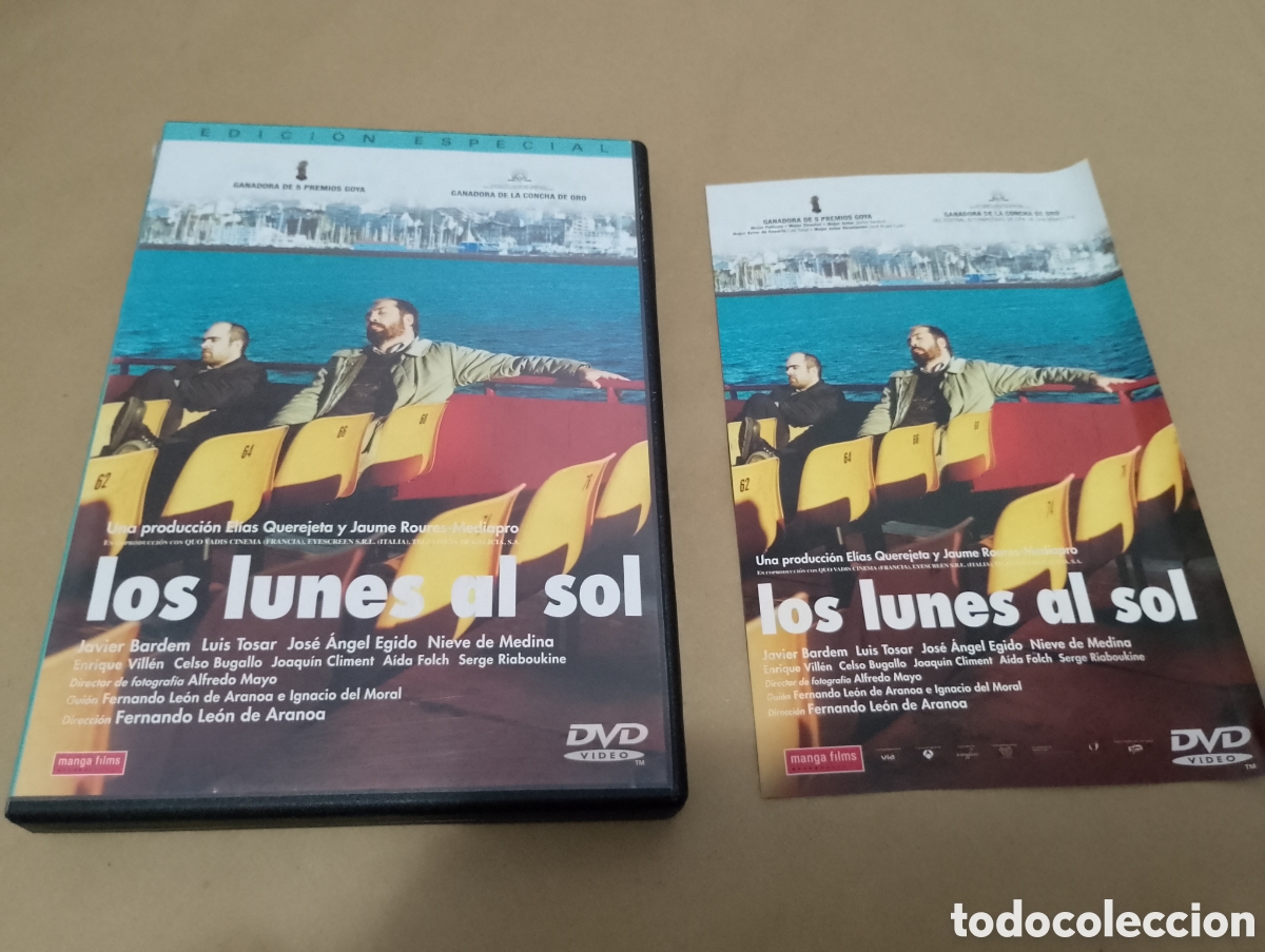 Cine: Dvd. Los lunes al sol. Edici&oacute;n Especial 2 dvds. Fernando Le&oacute;n de Aranoa.