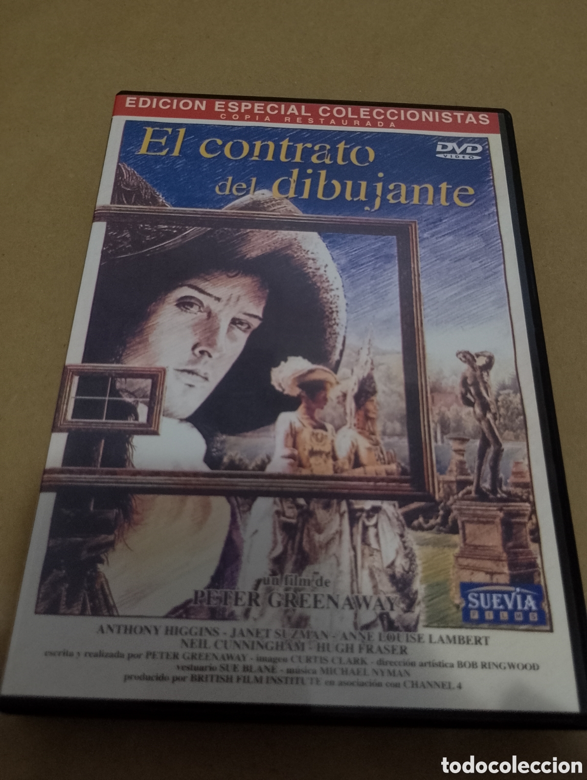 Cine: Dvd. El contrato del dibujante. Edici&oacute;n Especial Coleccionistas. Peter Greenaway. Copia restaurada.