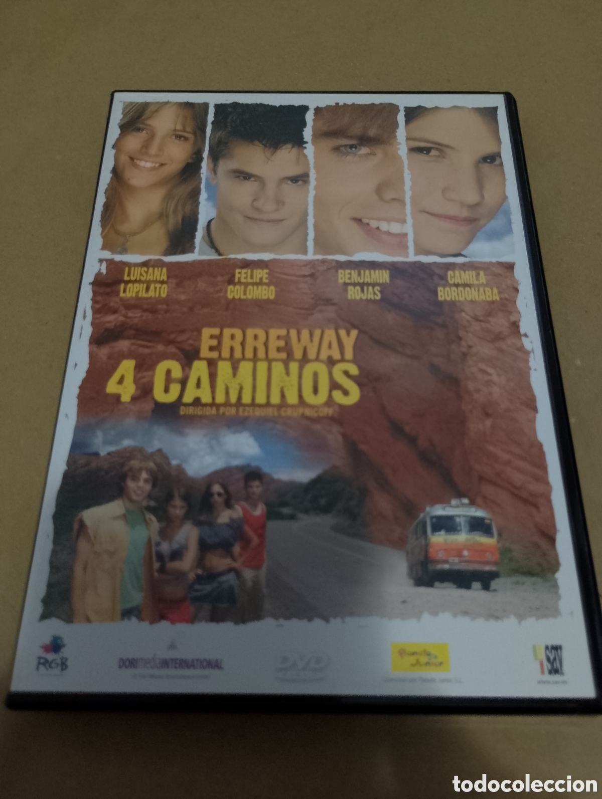 Cine: Dvd. Erreway 4 caminos. Descatalogad&iacute;sima. &Uacute;nica en TC. Como nueva. Para grandes fan de la serie.