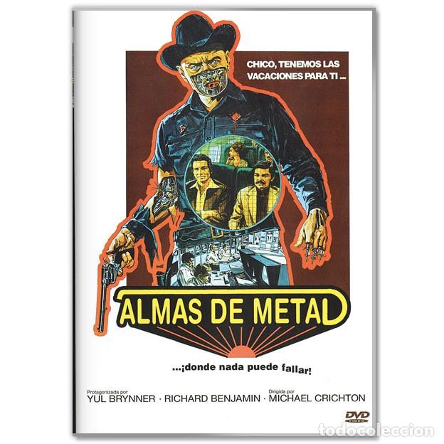 Cine: ALMAS DE METAL DVD (Sci-Fi, Thriller, Yul Brynner)
