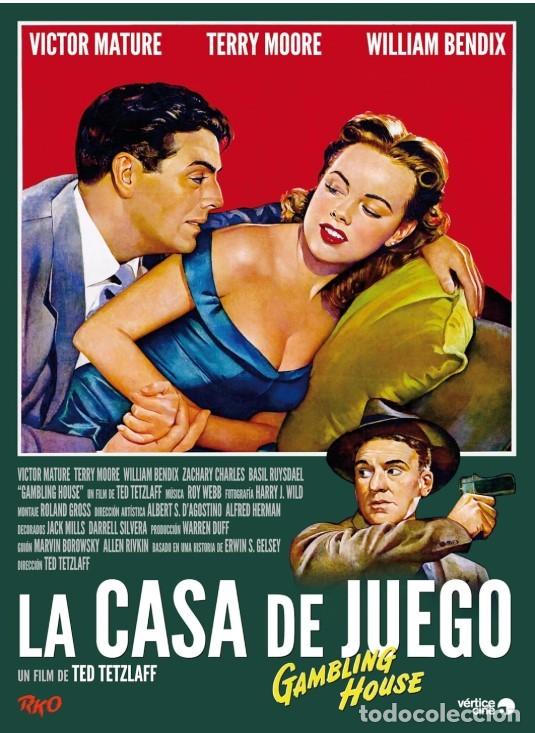 Cine: La Casa de Juego - con libreto - Filmoteca RKO DVD Como nuevo