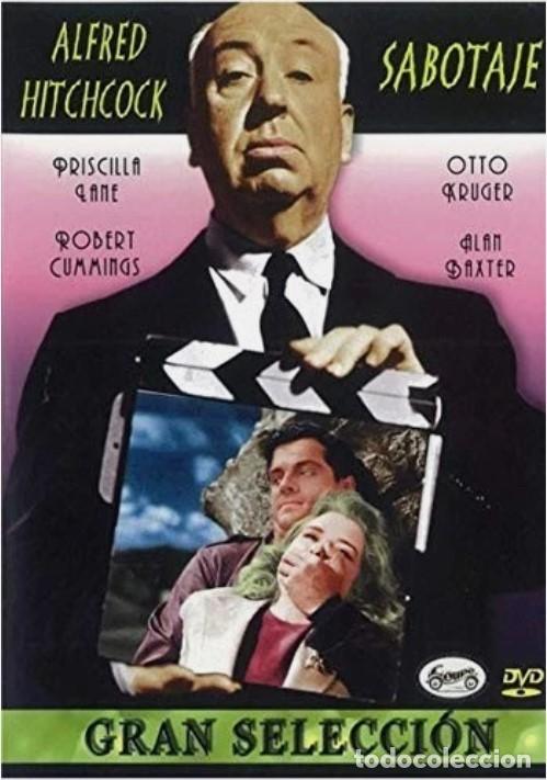 Cine: Sabotaje - Alfred Hitchcock DVD Como nuevo