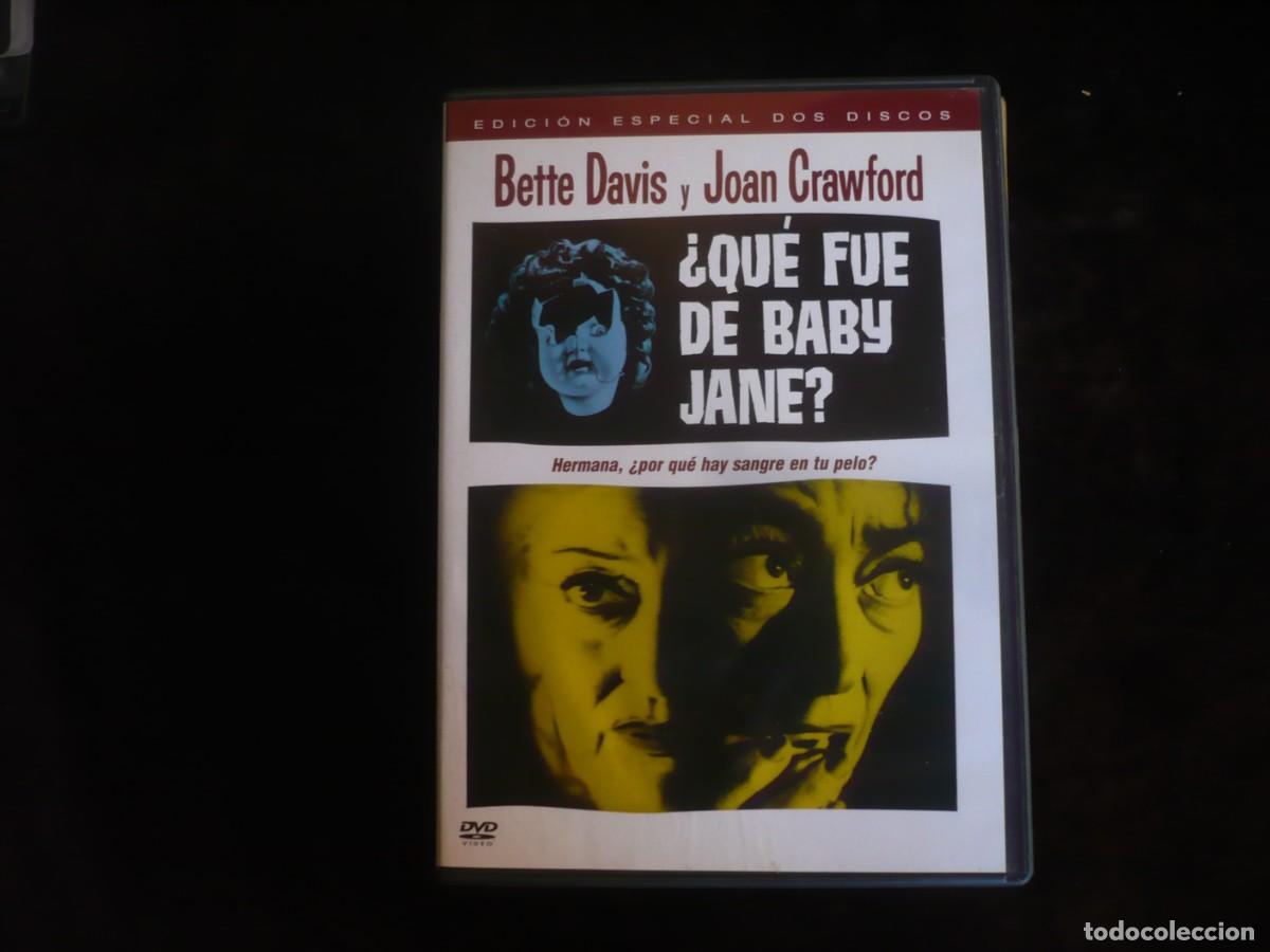 Kino: que fue de baby jane - bette davis y joan crawford - edidion especial dos discos - dvd como nuevos