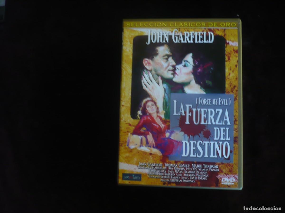 Cinema: la fuerza del destino - john garfield - dvd como nuevo