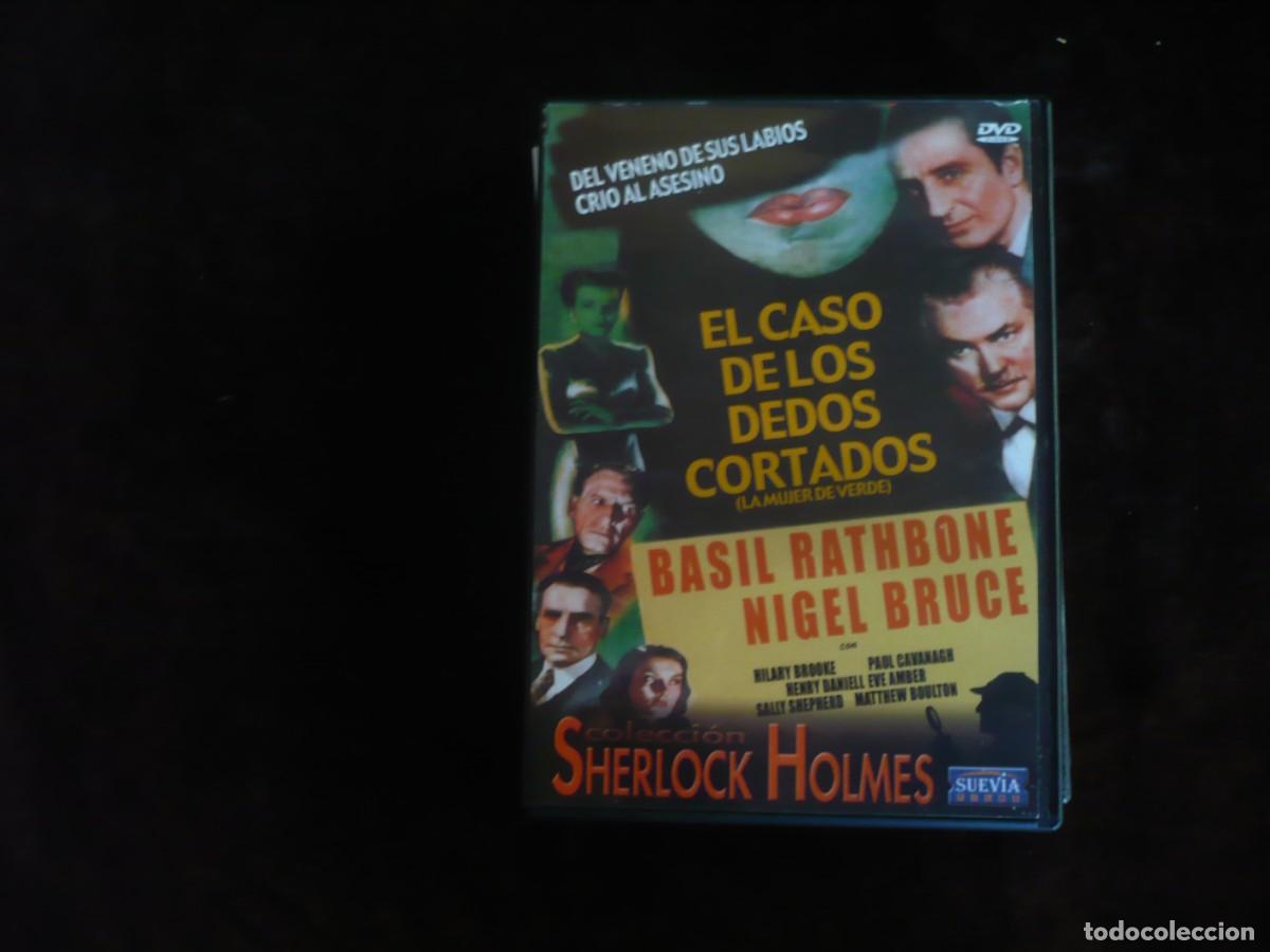 Cine: el caso de los dedos cortados - sherlock holmes - dvd como nuevo