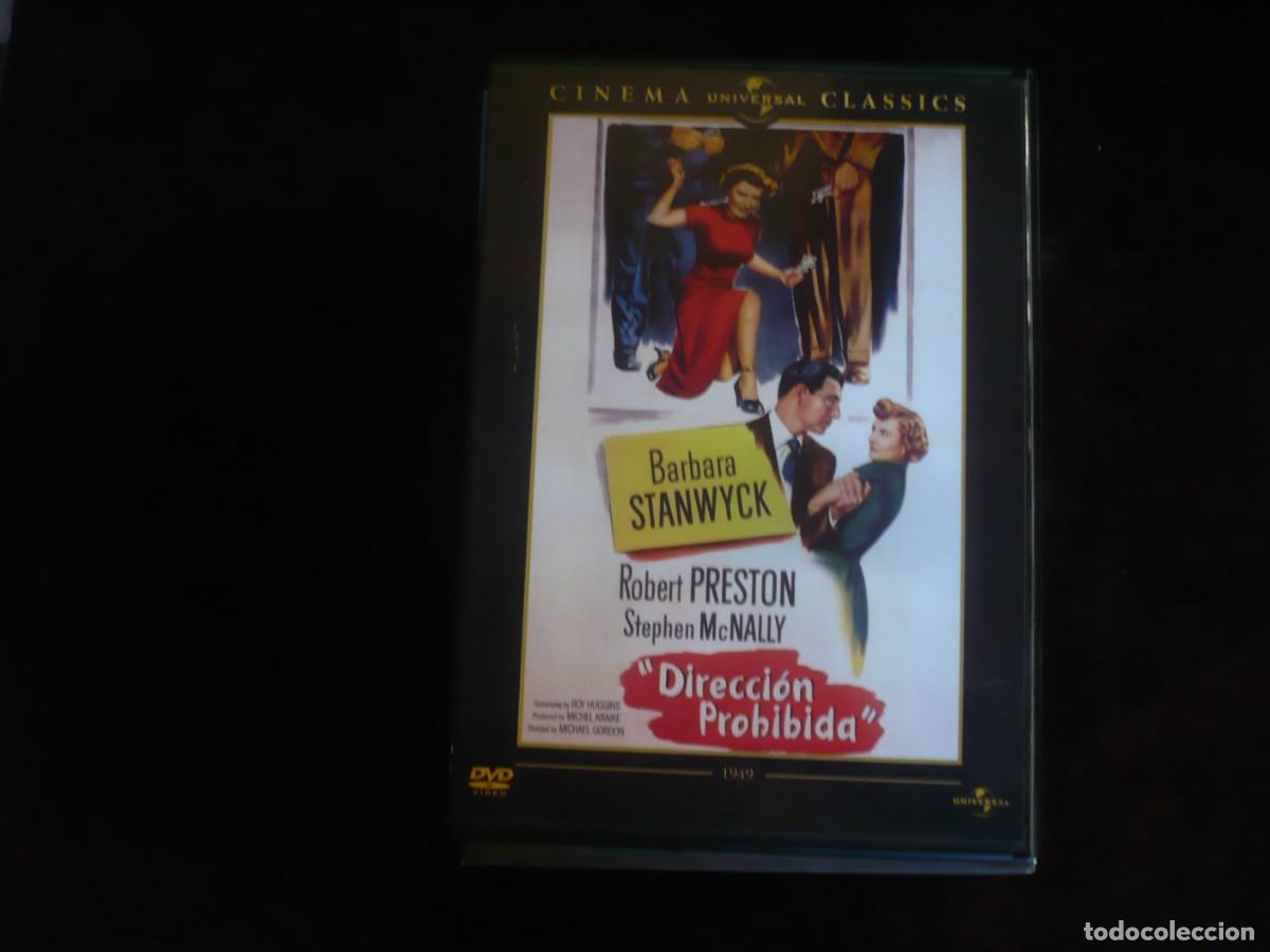 Cine: direccion prohibida - barbara stanwyck - dvd como nuevo