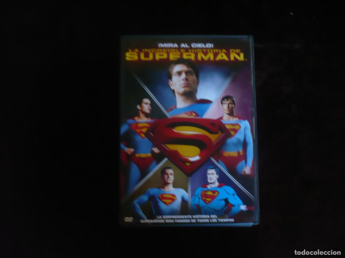 Cine: la increible historia de superman - mirar al cielo - dvd casi como nuevo