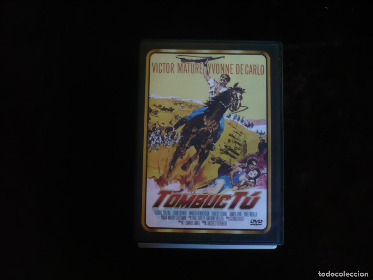 Cine: tombuctu - victor mature y yvonne de carlo - dvd casi como nuevo