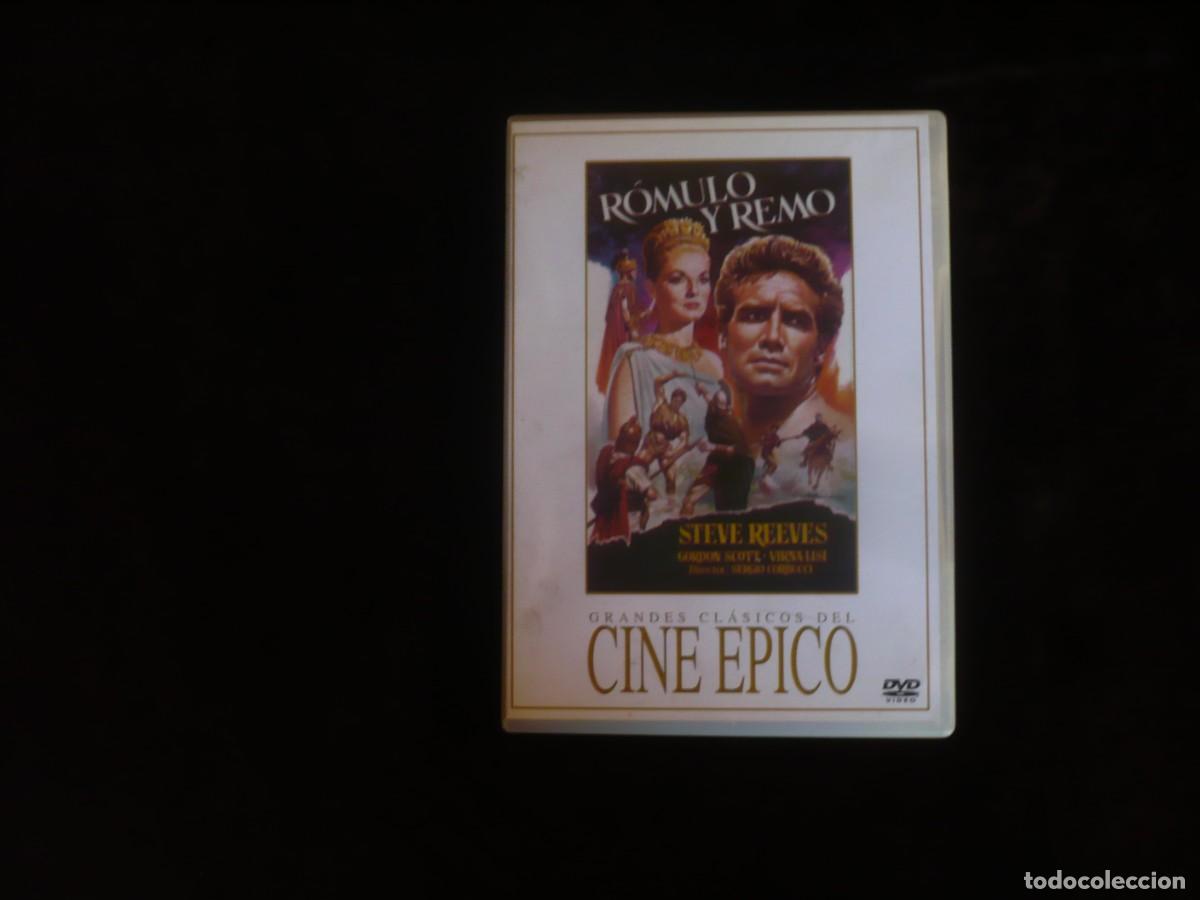 Cine: romulo y remo - steve reeves - dvd como nuevo