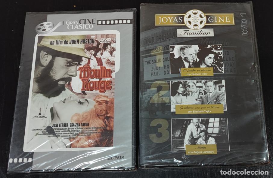 Cine: 4 PELICULAS EN DVD, GRAN CINE CLASICO EL PAIS JOYAS CINE FAMILIAR, PRECINTADAS