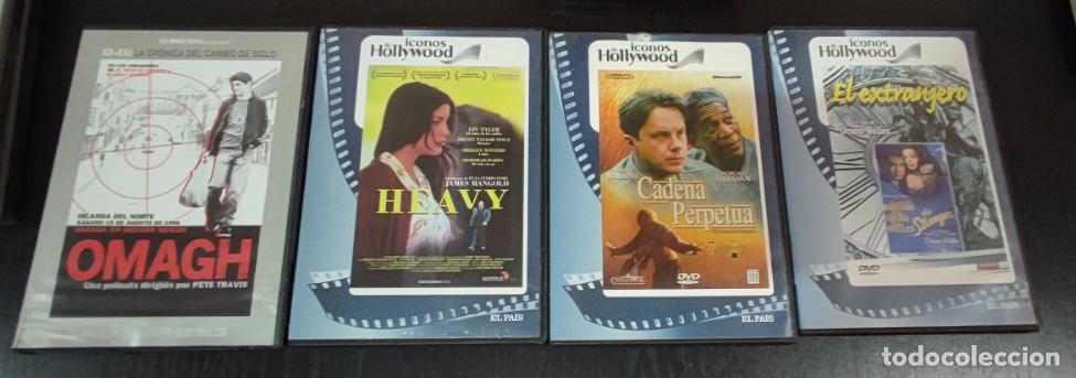 Cine: 4 PELICULAS EN DVD, ICONOS HOLLYWOOD EL PAIS, OMAGH EL MUNDO