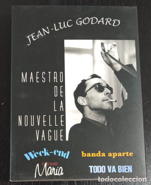 Cine: 4 PELICULAS EN DVD, JEAN-LUC GODARD MAESTRO DE LA NOUVELLE VAGUE, MARIA, TODO VA BIEN, BANDA APARTE,