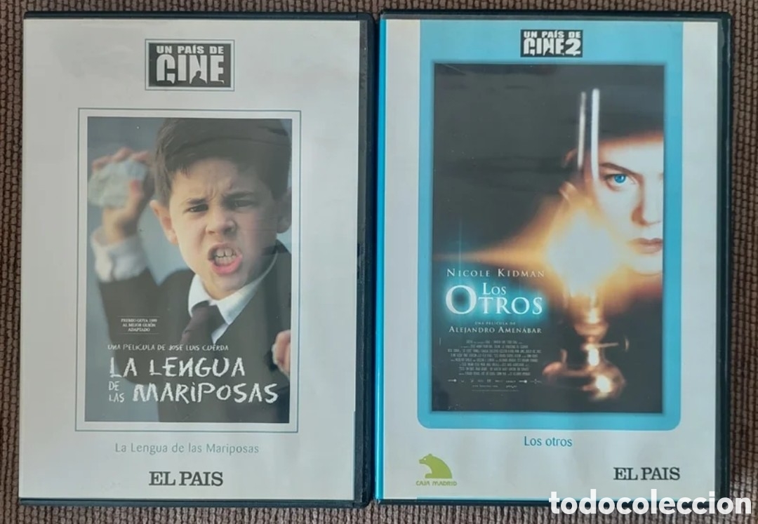 Cinema: 2 dvds La lengua de las mariposas y Los Otros