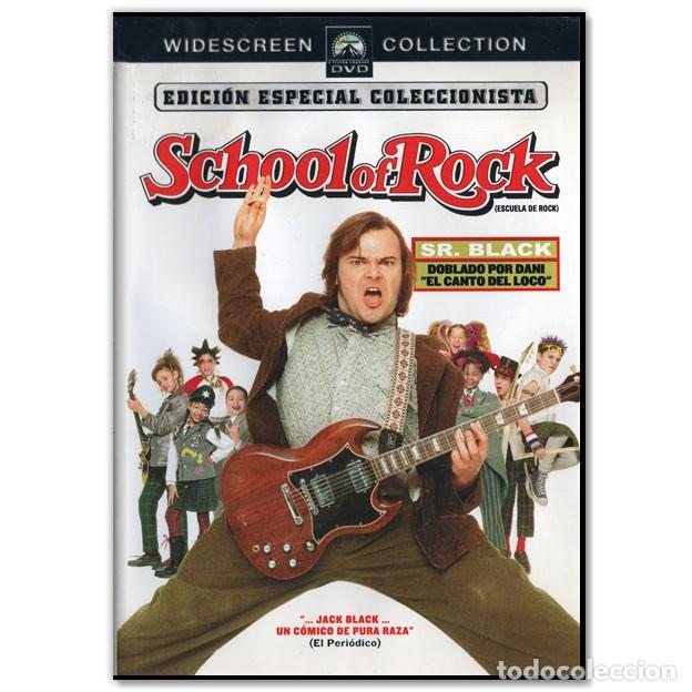 Cine: SCHOOL OF ROCK DVD (Comedia, Jack Black)