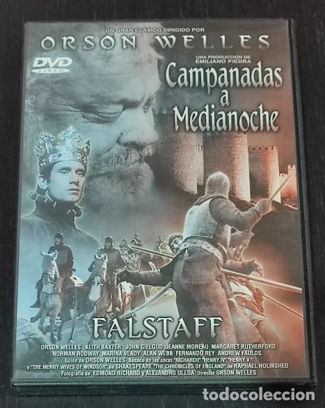 Cine: CAMPANADAS A MEDIA NOCHE, FALSTAFF, ORSON WELLES, PELICULA EN DVD