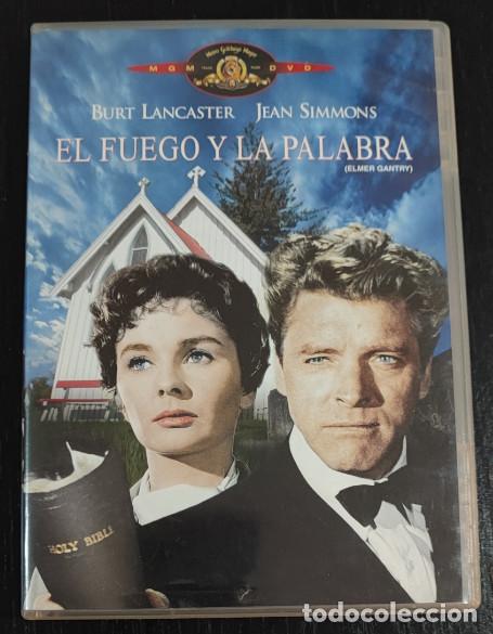 Cine: EL FUEGO Y LA PALABRA, BURT LANCASTER, PELICULA EN DVD