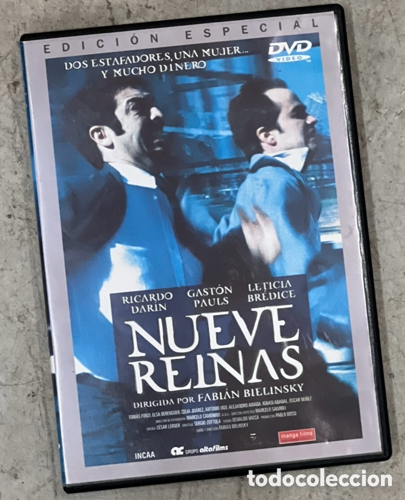 Cine: Pelicula. &ldquo;Nueve Reinas&rdquo;. Fabi&aacute;n Bielinsky. 2000. Manga Films.