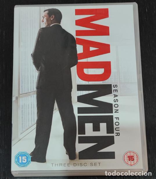 Cine: MADMEN TEMPORADA 4, 3 DISCOS, INGLES V.O. VERSION ORIGINAL, PELICULA EN DVD