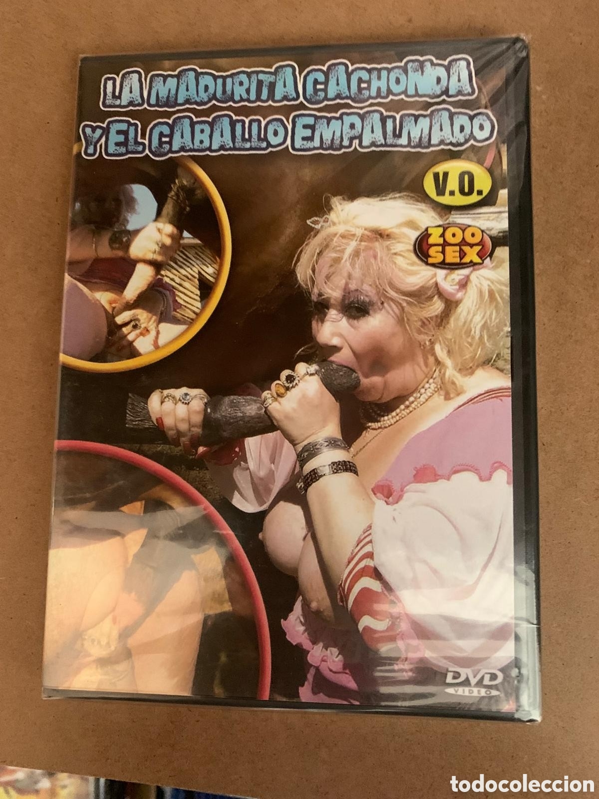 Cine: DVD LA MADURITA CACHONDA Y EL CABALLO CINE X