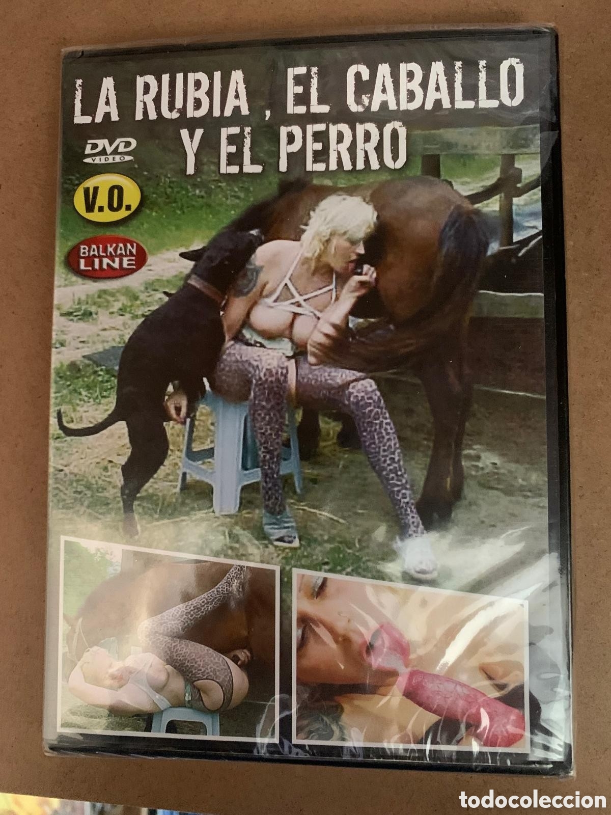 Cine: DVD LA RUBIA EL CABALLO Y EL PERRO CINE X