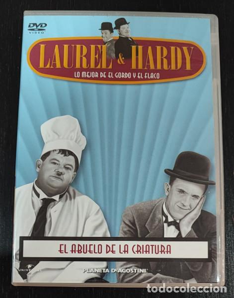 Cine: EL ABUELO DE LA CRIATURA, LAUREL & HARDY, LO MEJOR DEL GORDO Y EL FLACO, PELICULA EN DVD