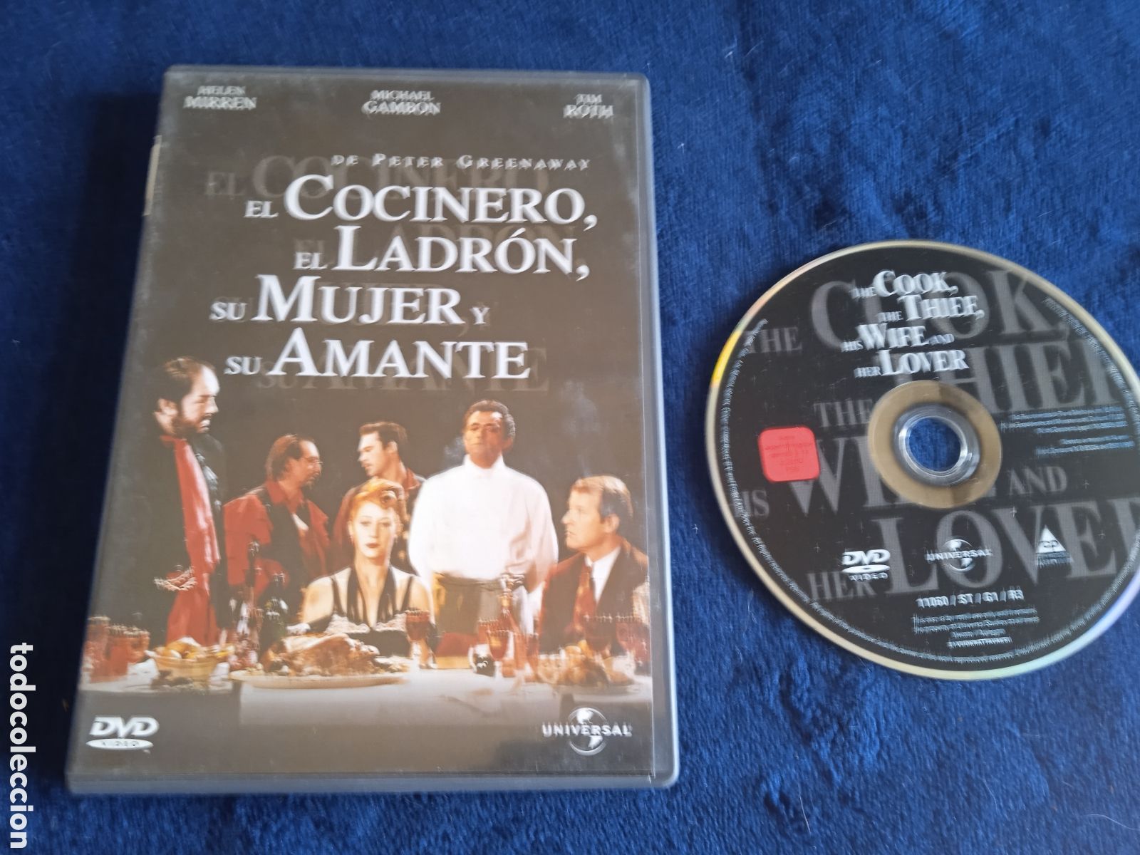 Cin&eacute;ma: DVD - EL COCINERO,EL LADRON,SU MUJER Y SU AMANTE