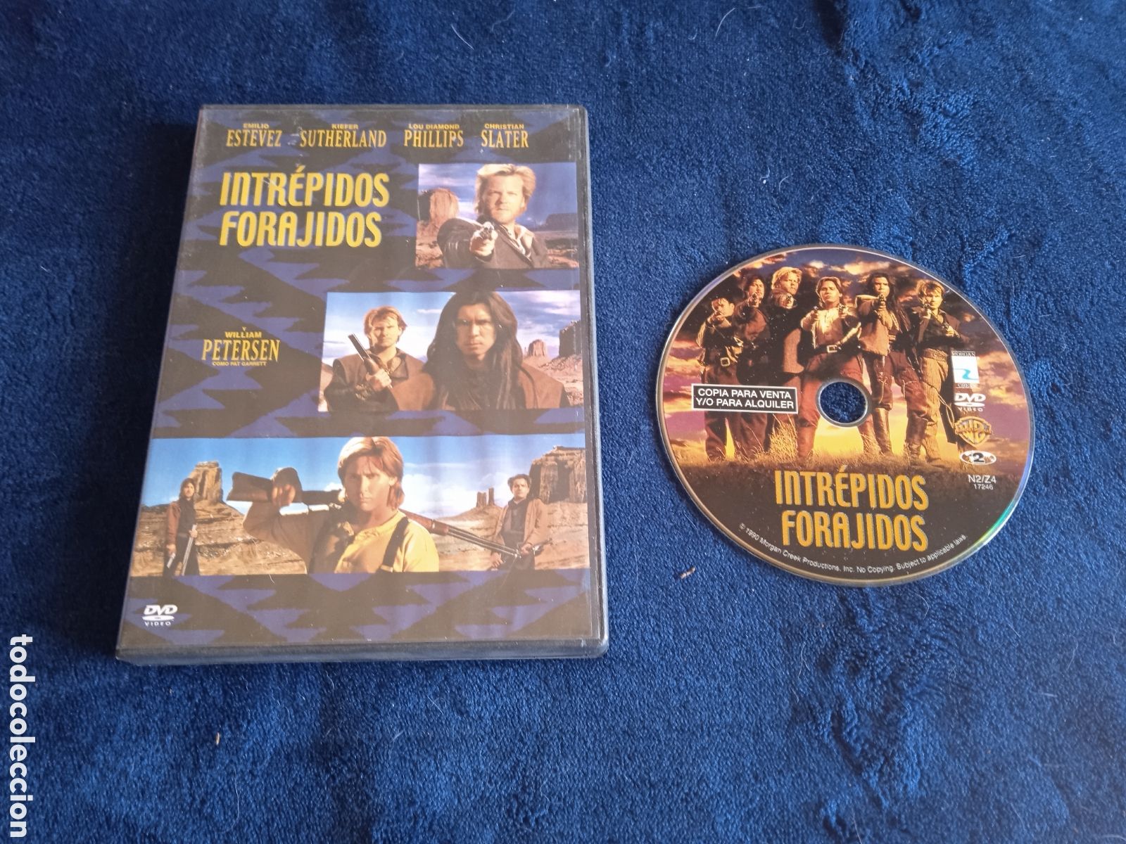 Cin&eacute;ma: DVD - INTREPIDOS FORAJIDOS DVD - KIEFER SUTHERLAND