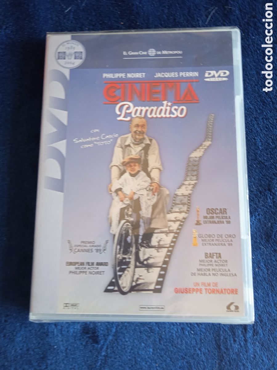 Cin&eacute;ma: DVD - CINEMA PARADISO - GIUSEPPE TORNATORE -NUEVA PRECINTADA