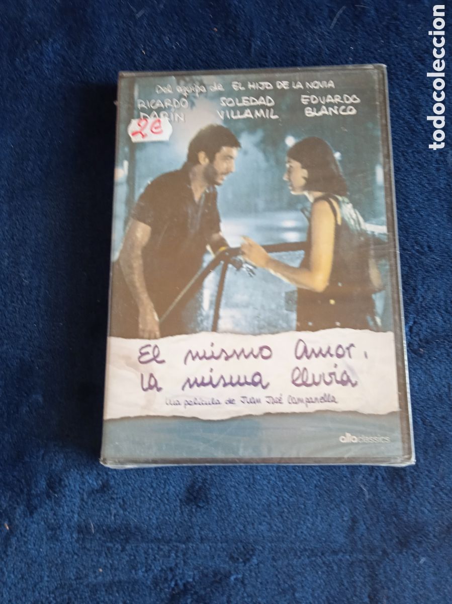 Cinema: DVD - EL MISMO AMOR, LA MISMA LLUVIA -NUEVA PRECINTADA