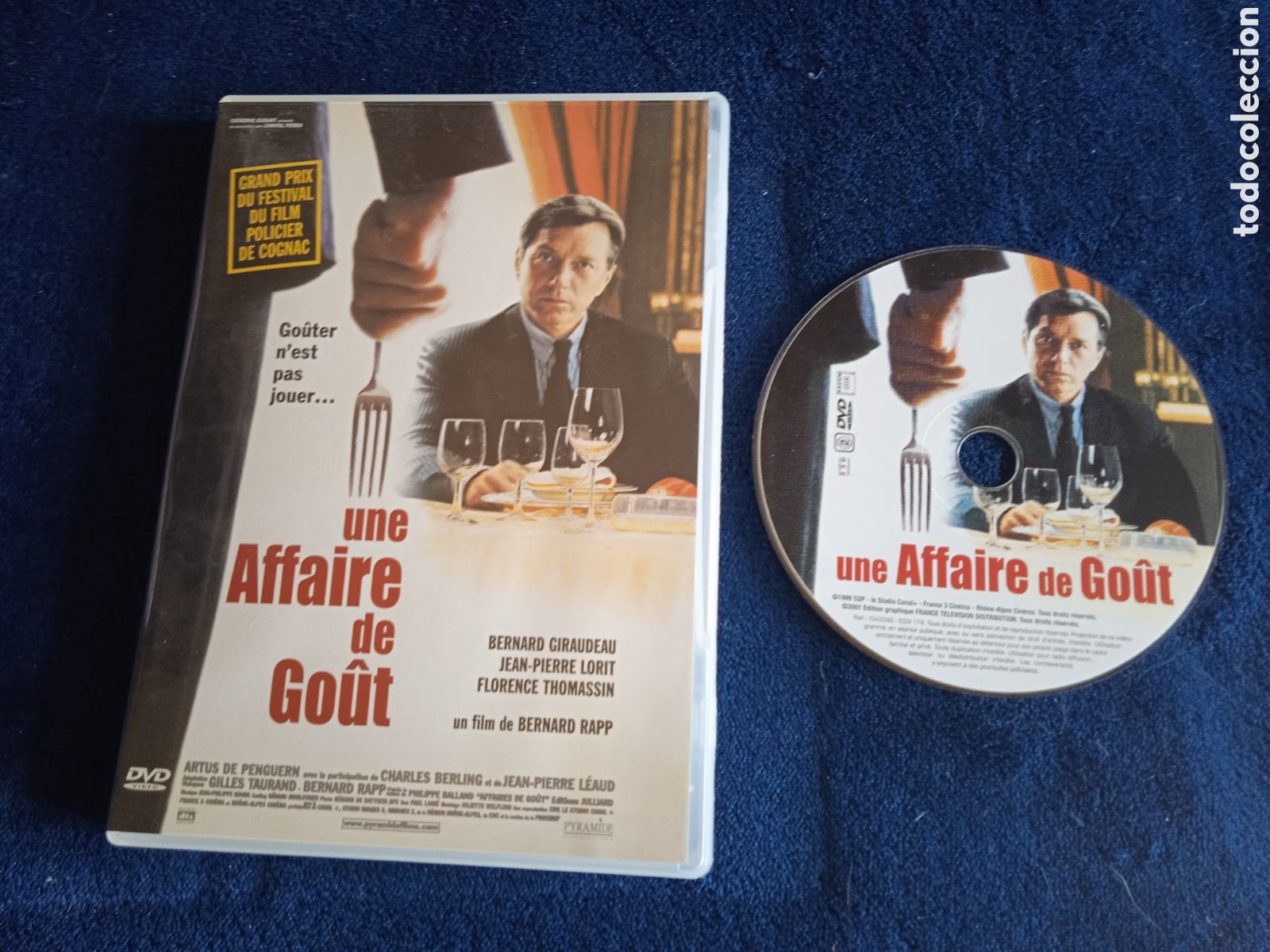 Cin&eacute;ma: DVD -UNE AFFAIRE DE GOUT - Bernard GIRAUDEAU / Jean Pierre LORIT - Bernard RAPP