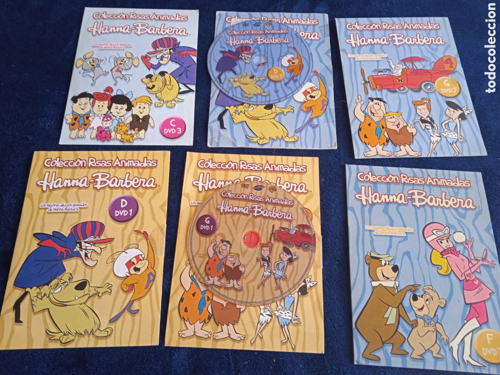 Cine: DVD - HANNA-BARBERA -LOTE 6 DVD -RISAS ANIMADAS