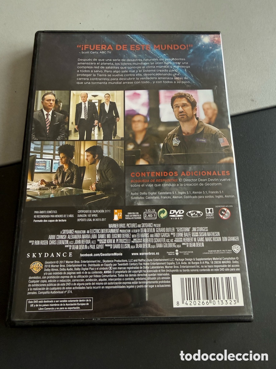 Cine: DVD. GEOSTORM ////////// - Foto 2