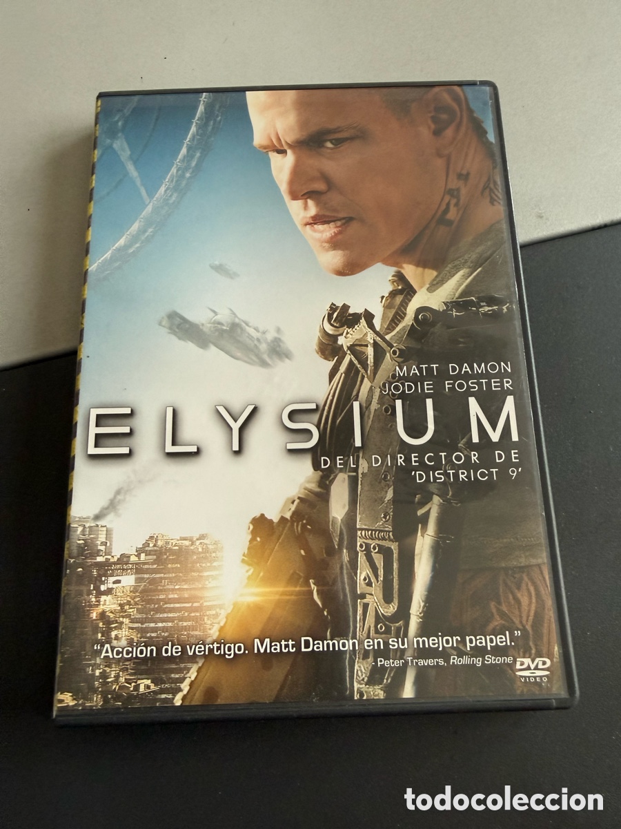 Cine: DVD. ELYSIUM. Matt Damon