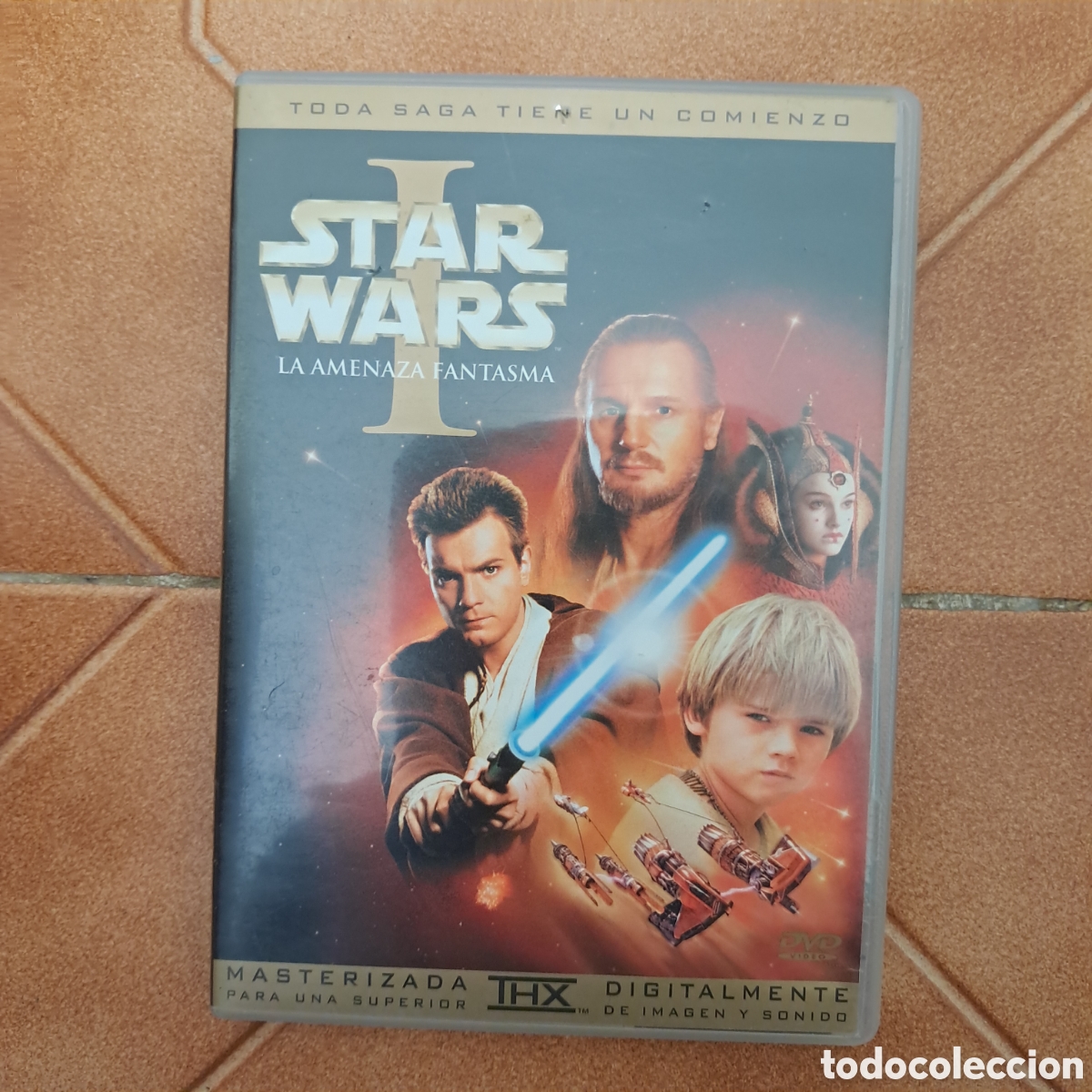Cinema: STAR WARS EPISODIO I La amenaza fantasma DVD MASTERIZADA DIGITALMENTE THX 2001 DESCATALOGADA 2 DVD