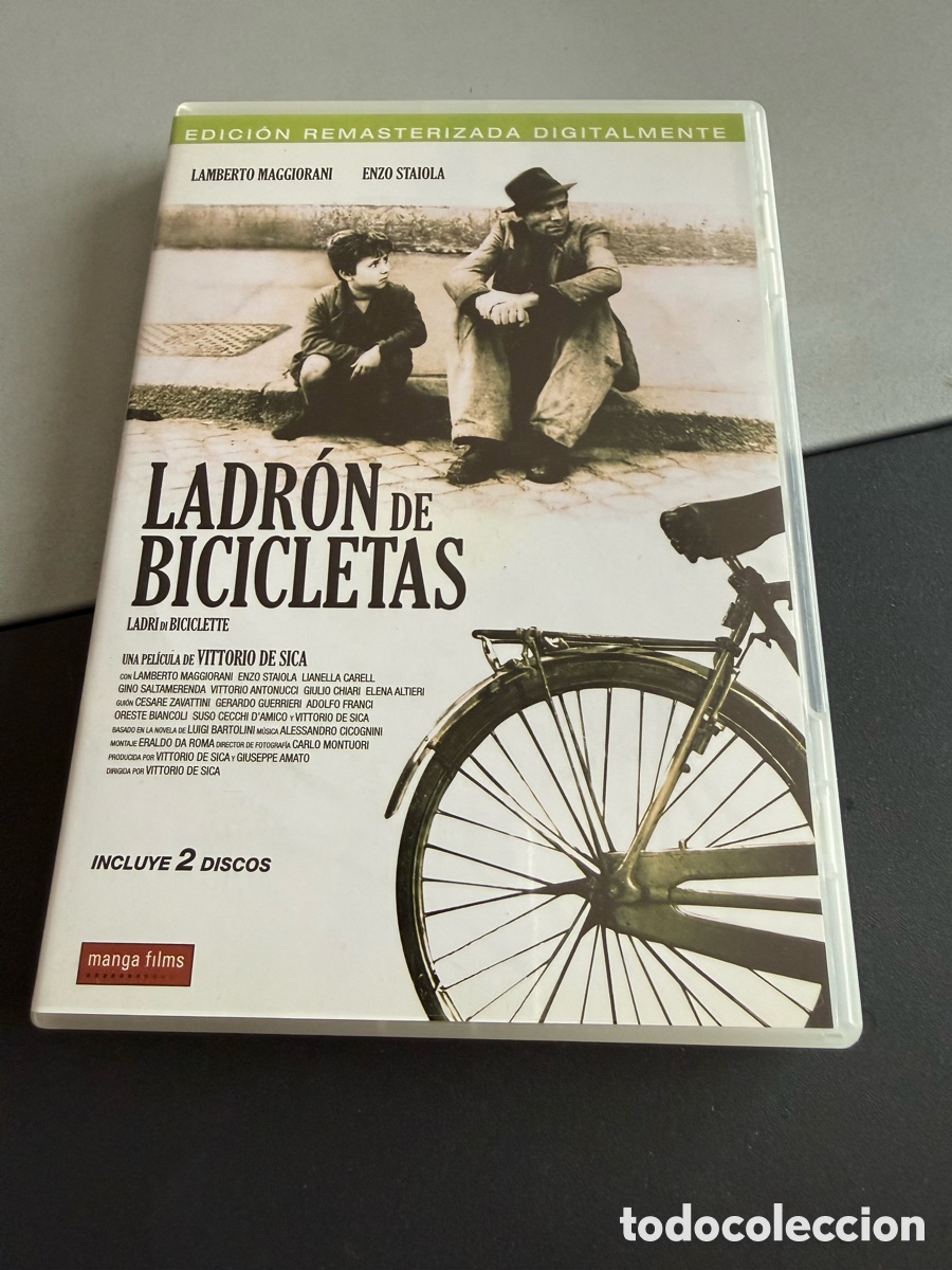 Cine: DVD. LADR&Oacute;N DE BICICLETAS