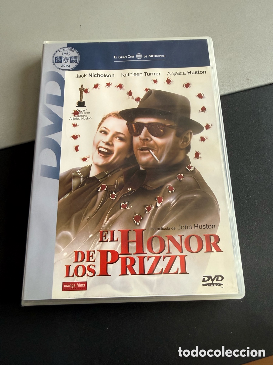Cine: DVD. EL HONIOR DE LOS PRIZZI