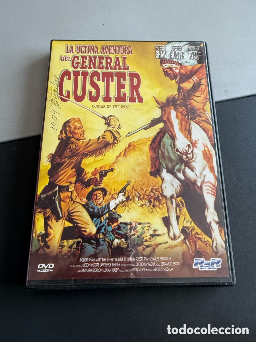 Cine: DVD. LA ULTIMA AVENTURA DEL GENERAL CUSTER