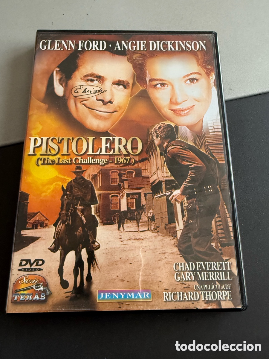 Cine: DVD. EL PISTOLERO. Glenn Ford