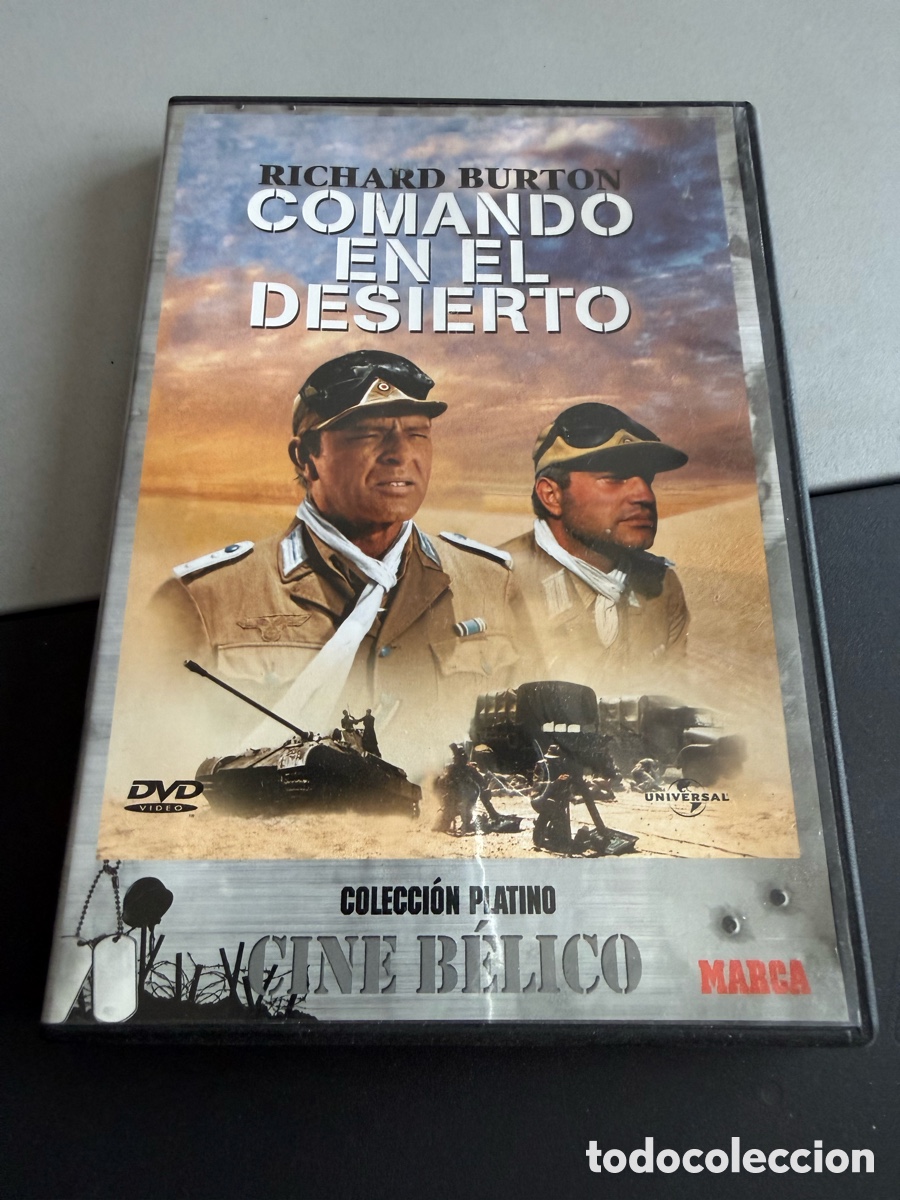 Cine: DVD. COMANDO EN EL DESIERTO
