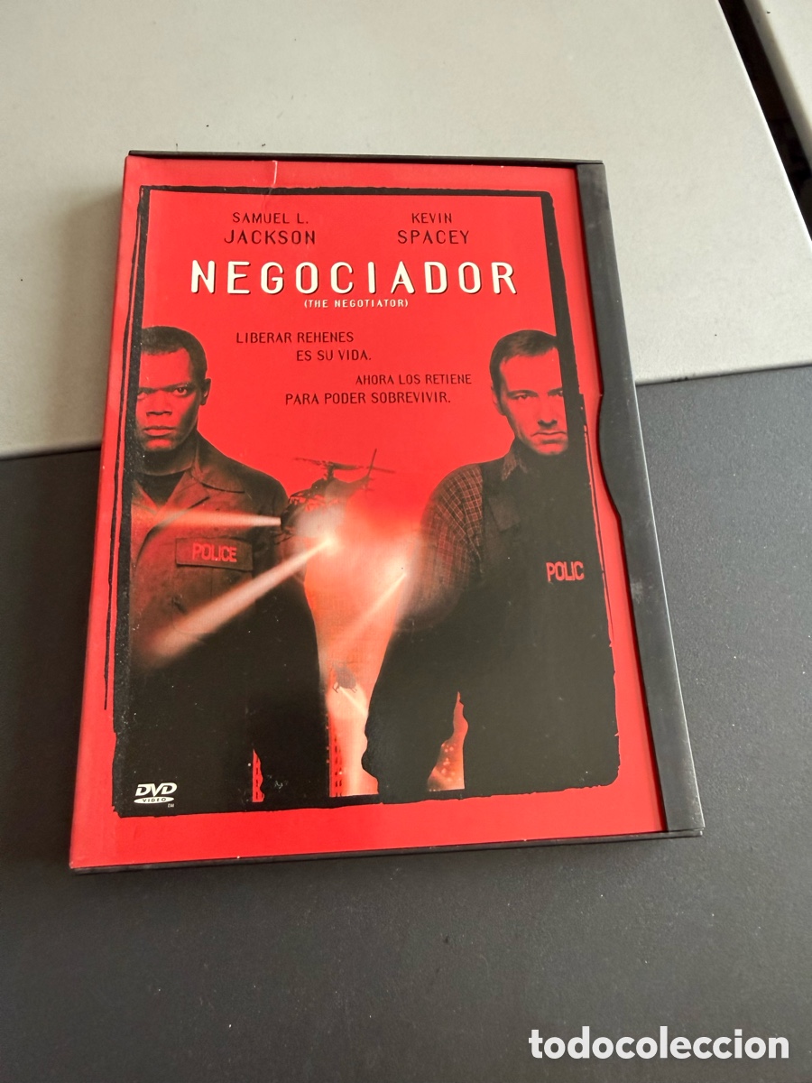 Cine: DVD. NEGOCIADOR. Samuel L Jackson
