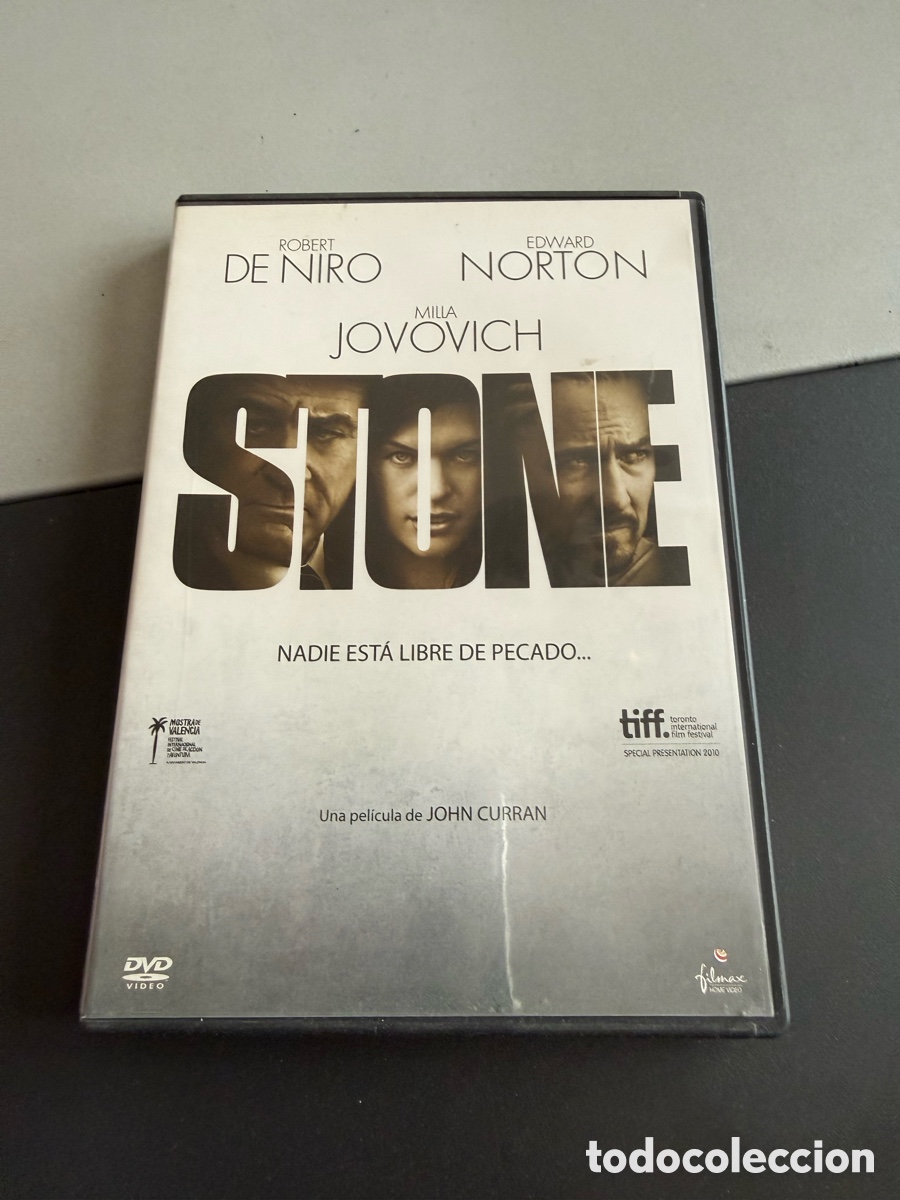 Cine: DVD. STONE. Robert de Niro